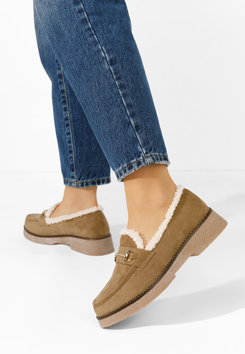 Khaki dámské mokasíny Danissa V2