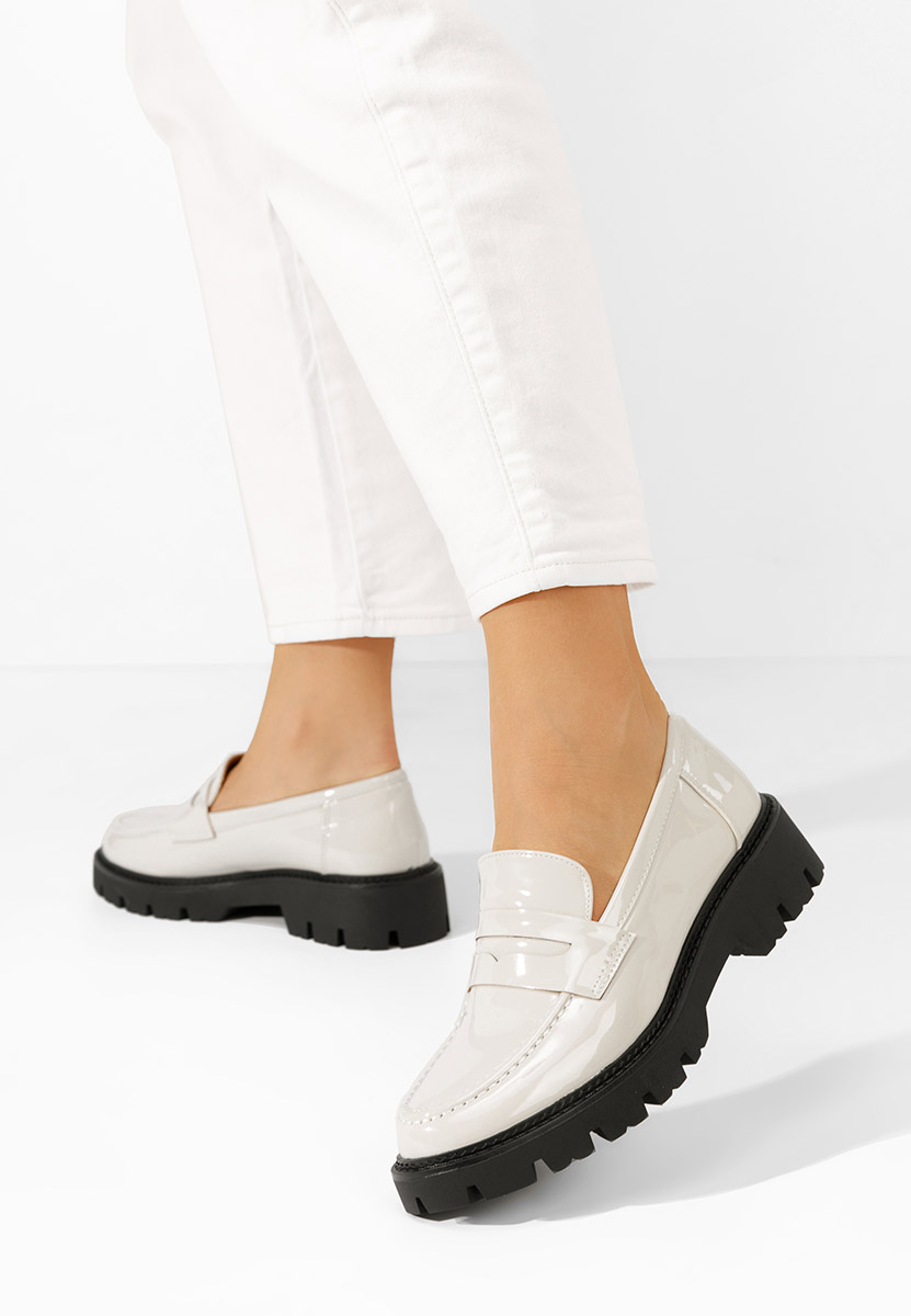 Béžové mokasíny dámské Zampa ne