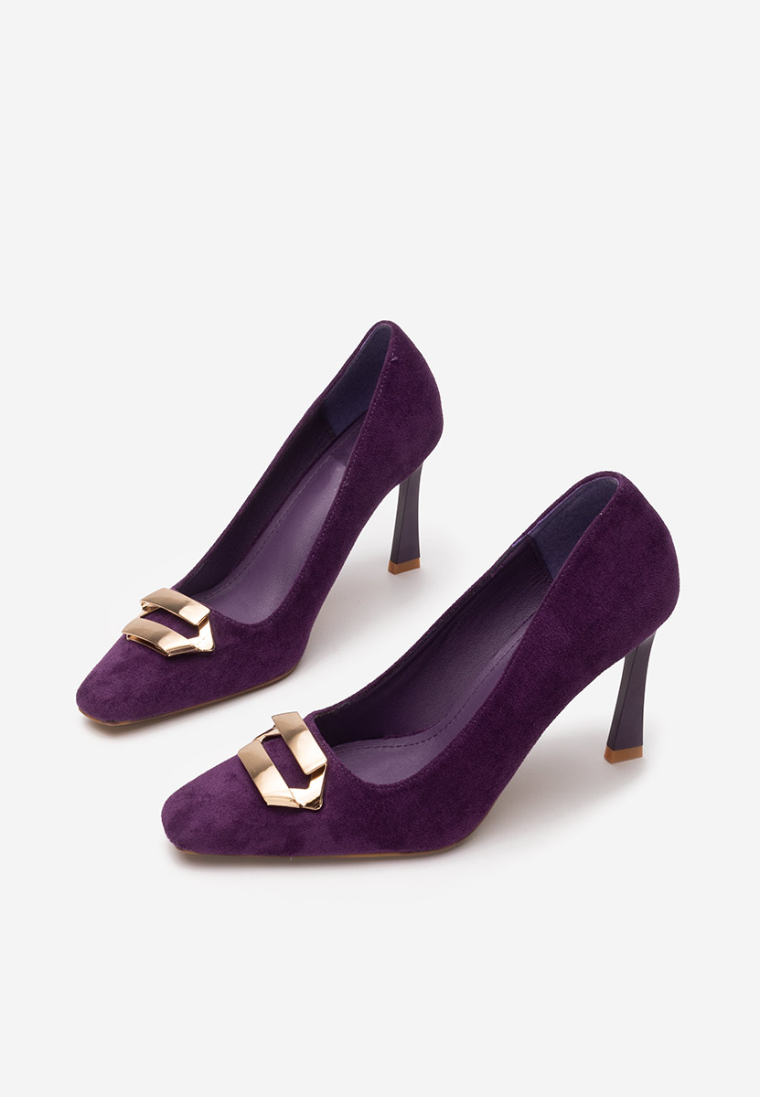 Fialové lodičky do špičky Xeresa V2