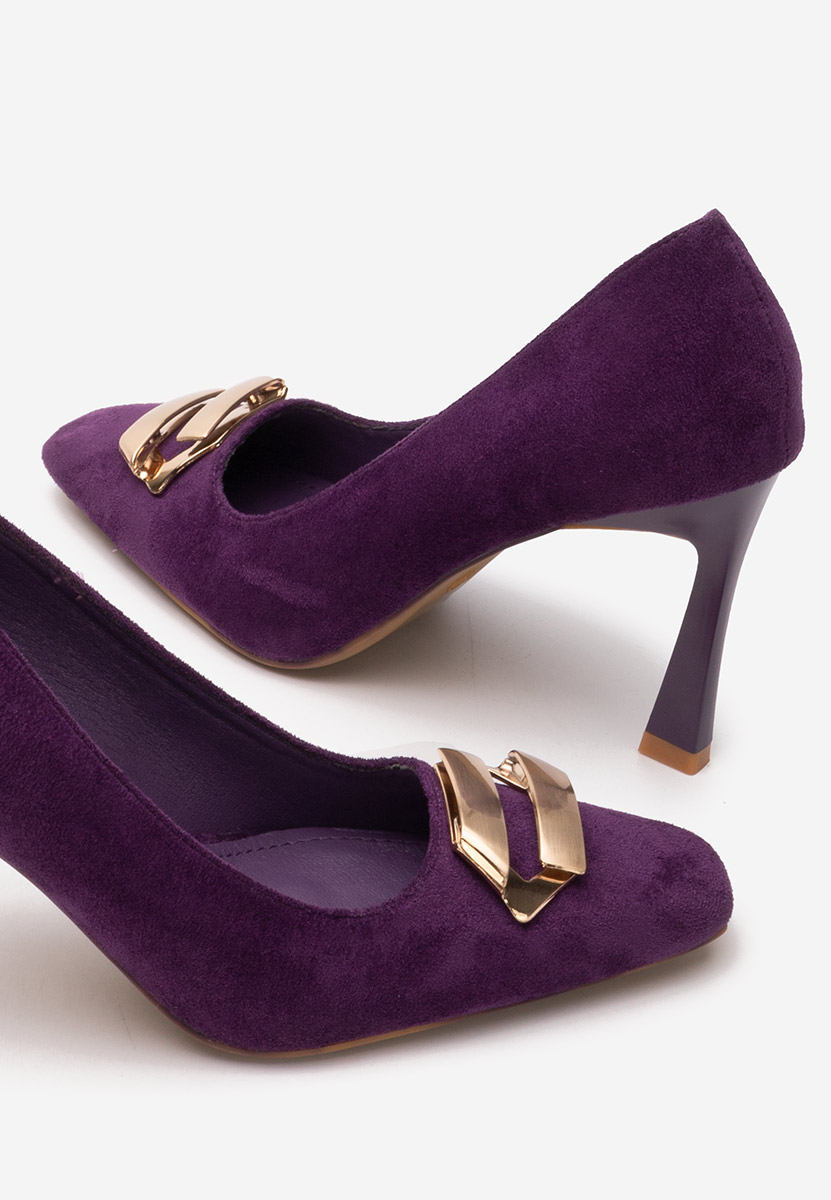 Fialové lodičky do špičky Xeresa V2