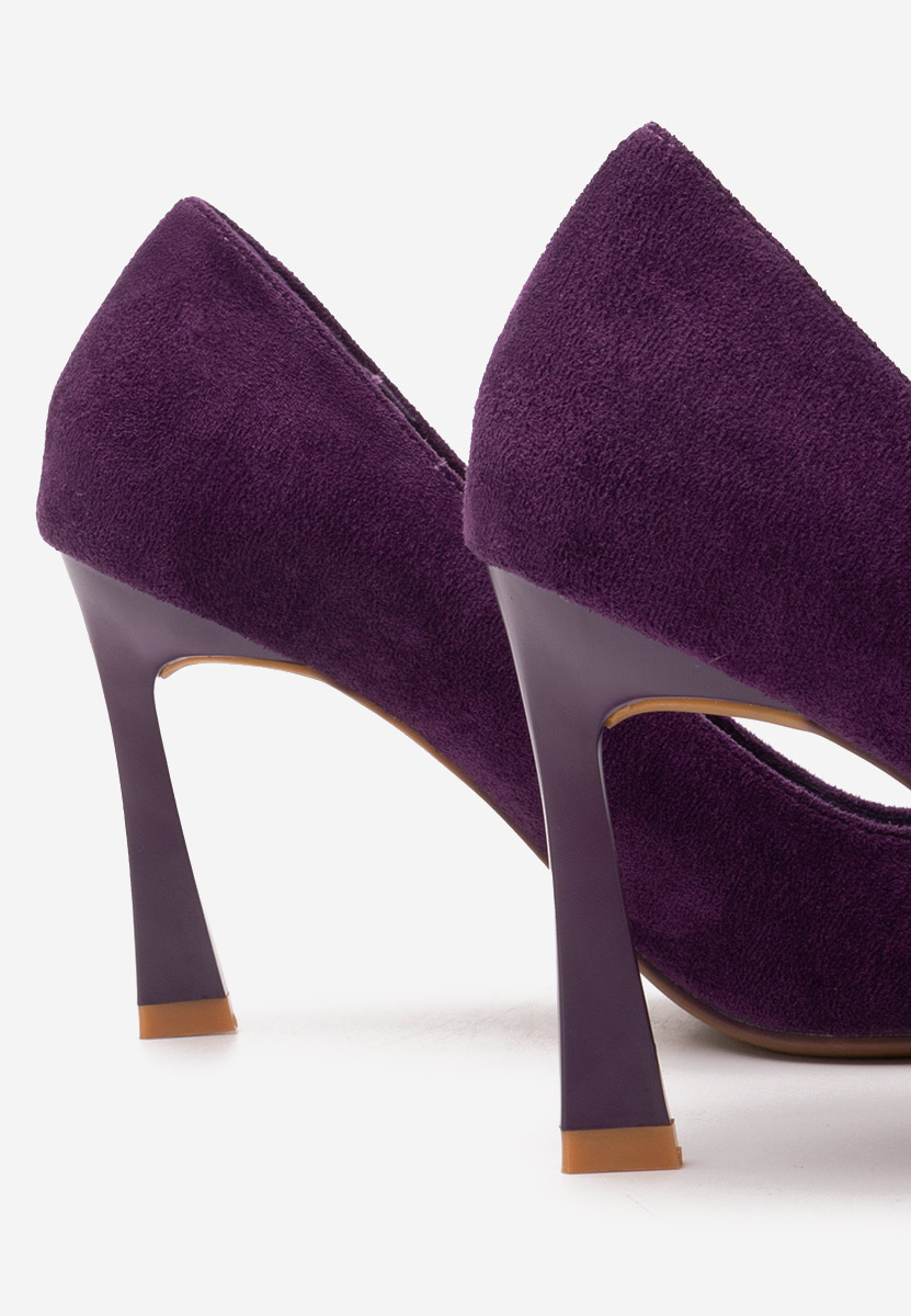 Fialové lodičky do špičky Xeresa V2