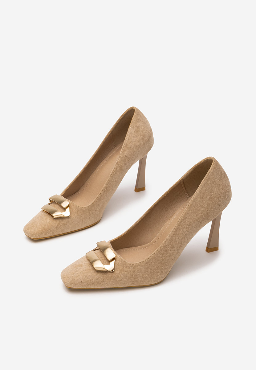 Béžové lodičky do špičky Xeresa V2