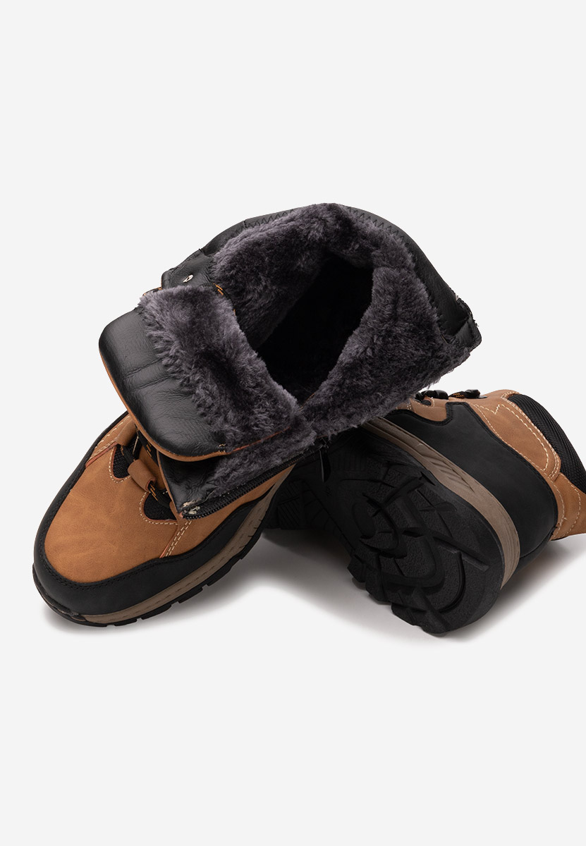 Camelové pánské kotníkové boty Brandon