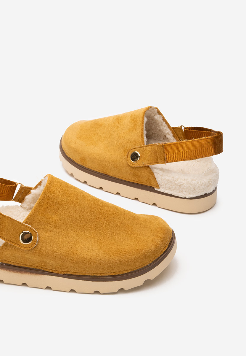 Camelové dámské dřeváky Tamra