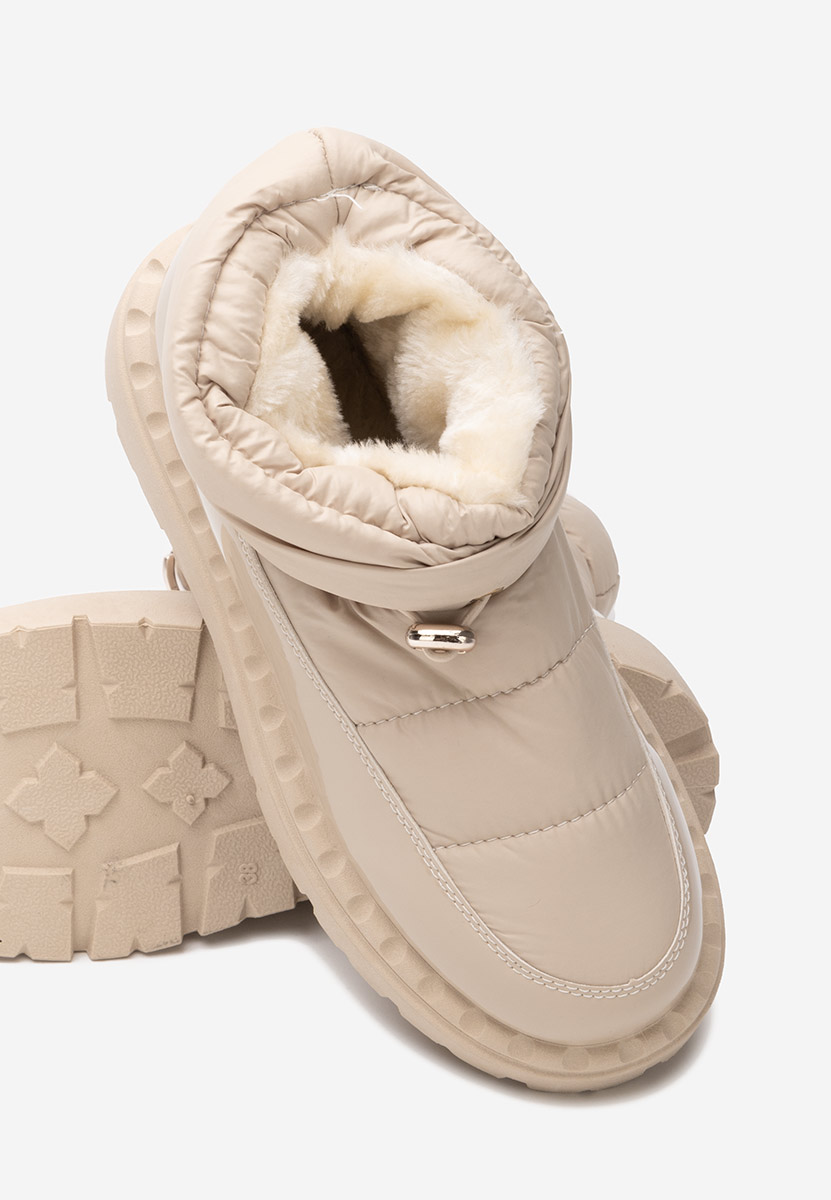 Khaki dámské zimní boty Astuvia V2