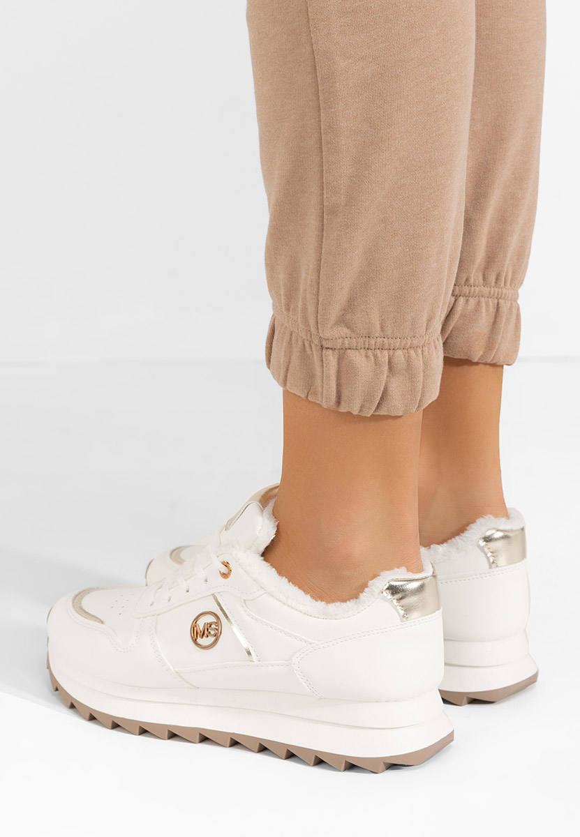 Bílé zimní tenisky dámské Carris