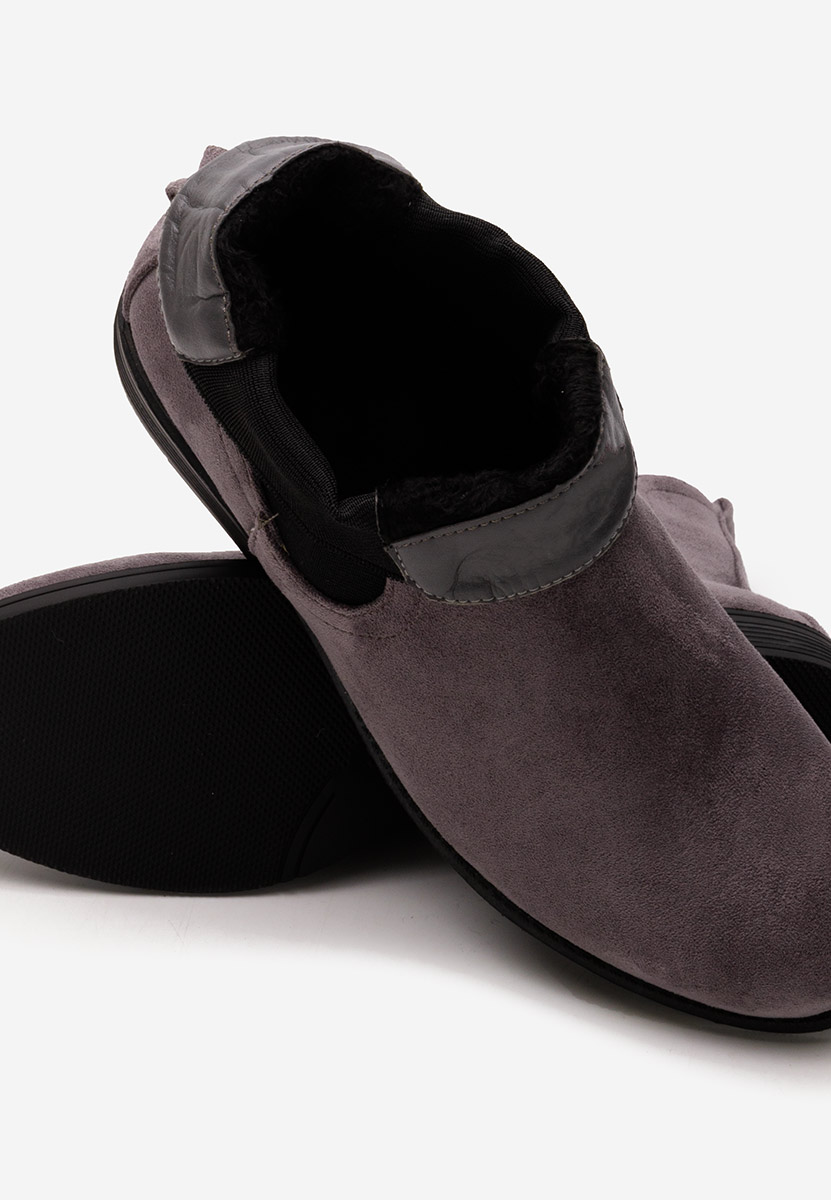 Šedé dámské chelsea boty Zelmira