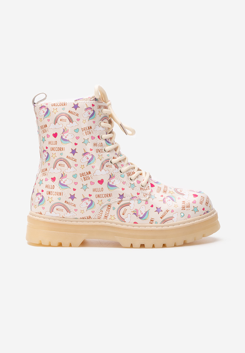 Ružové dívčí kotníkové boty Twirlly