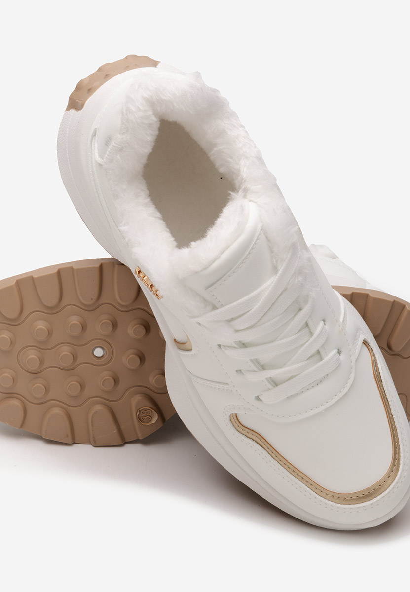 Bílé zimní tenisky dámské Azaira