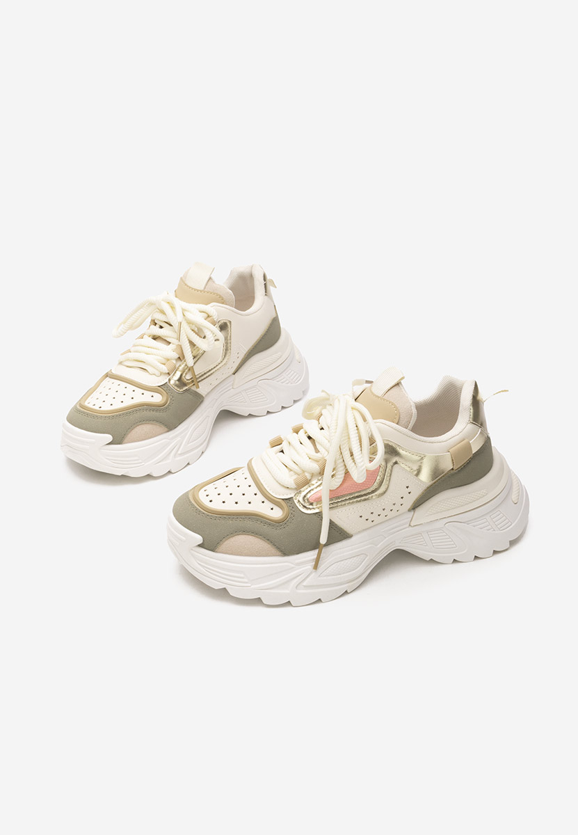 Zelené dámské tenisky na klínku Dorathy