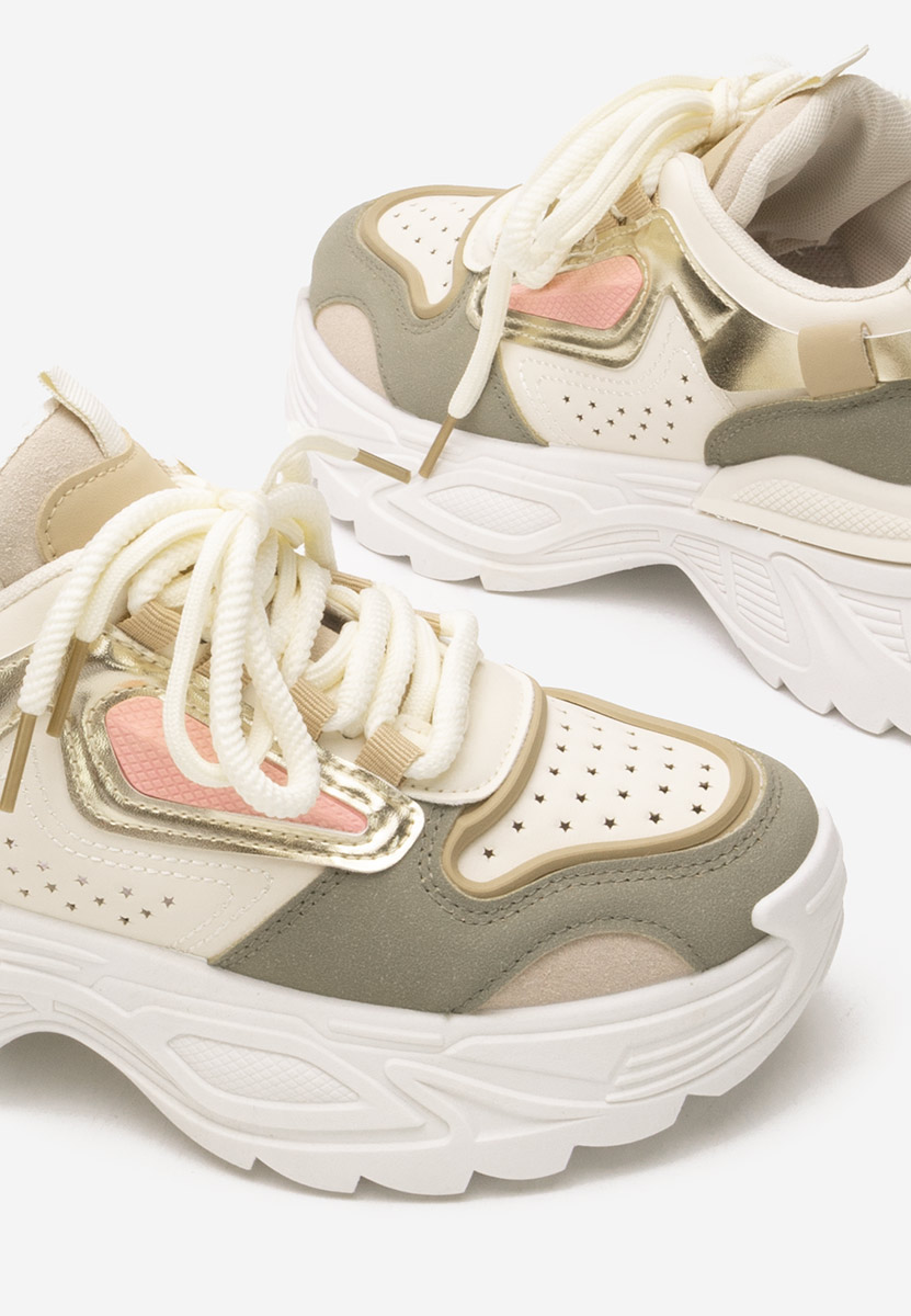 Zelené dámské tenisky na klínku Dorathy