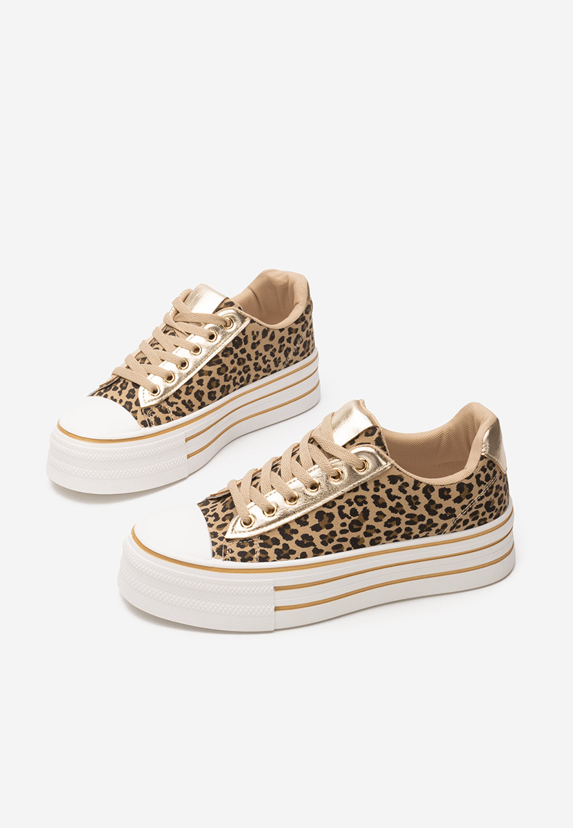 Leopardí tenisky na platformě Lorraine