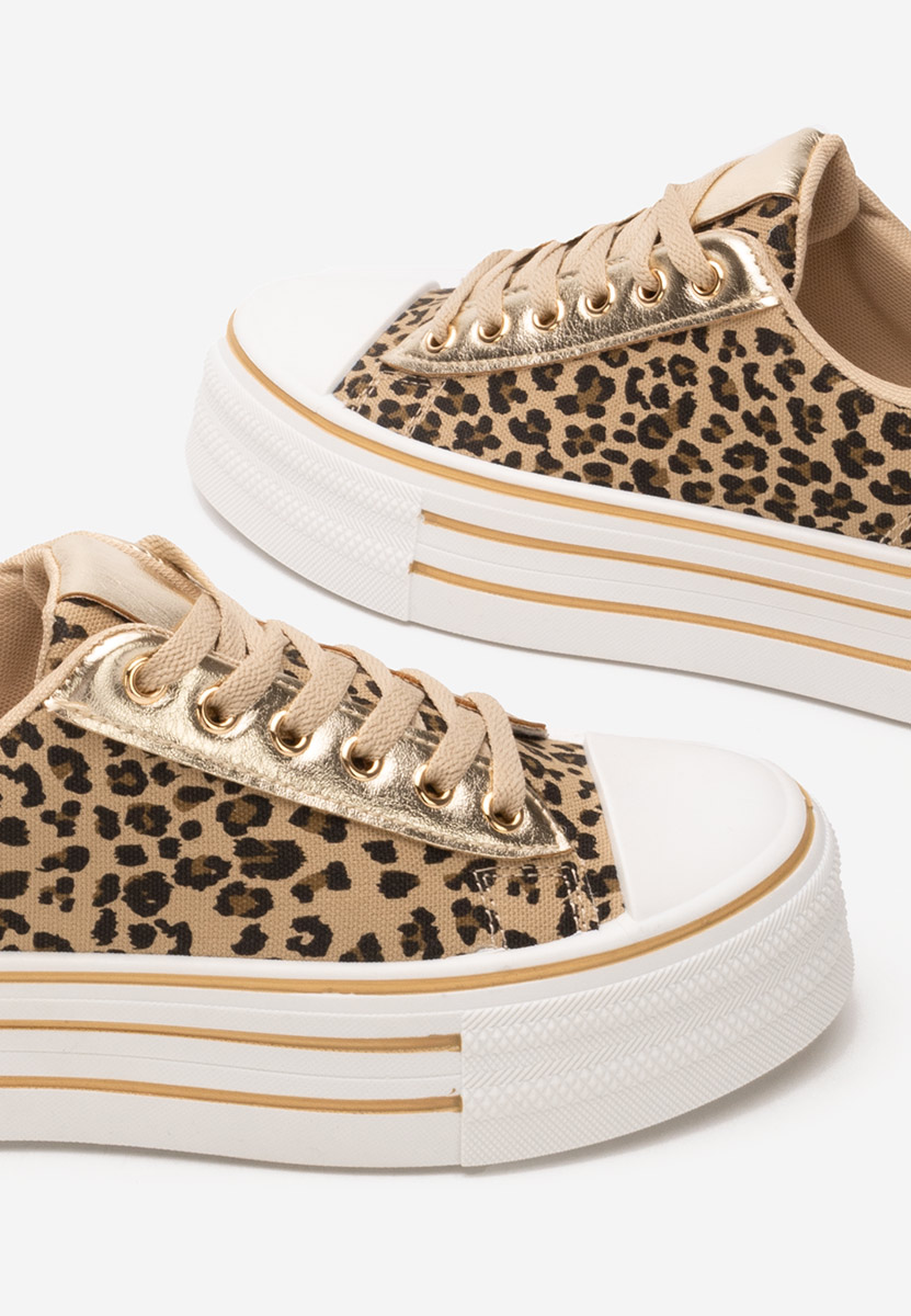 Leopardí tenisky na platformě Lorraine