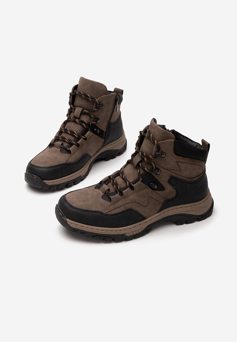 Khaki pánské kotníkové boty Brandon