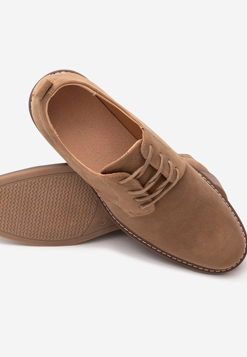 Khaki pánská společenská obuv Mariann