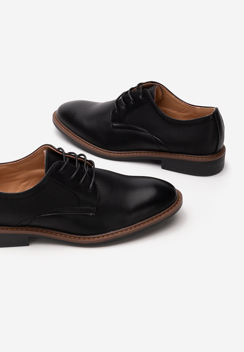 Černé pánská společenská obuv Benjamin