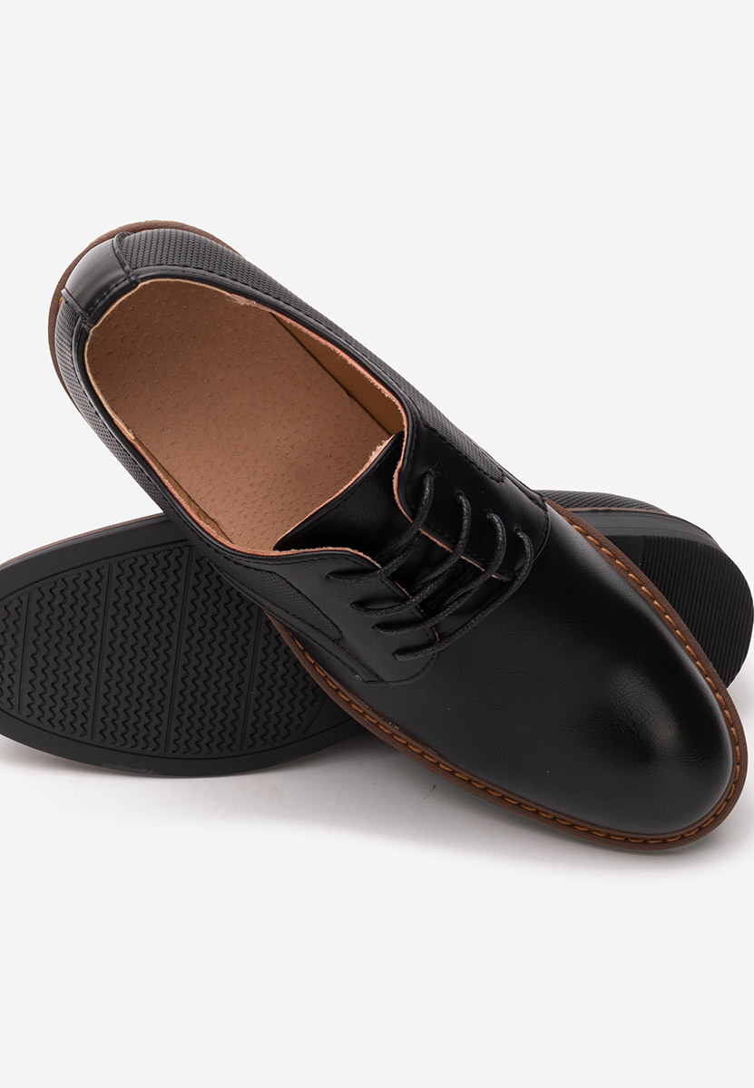 Černé pánská společenská obuv Benjamin