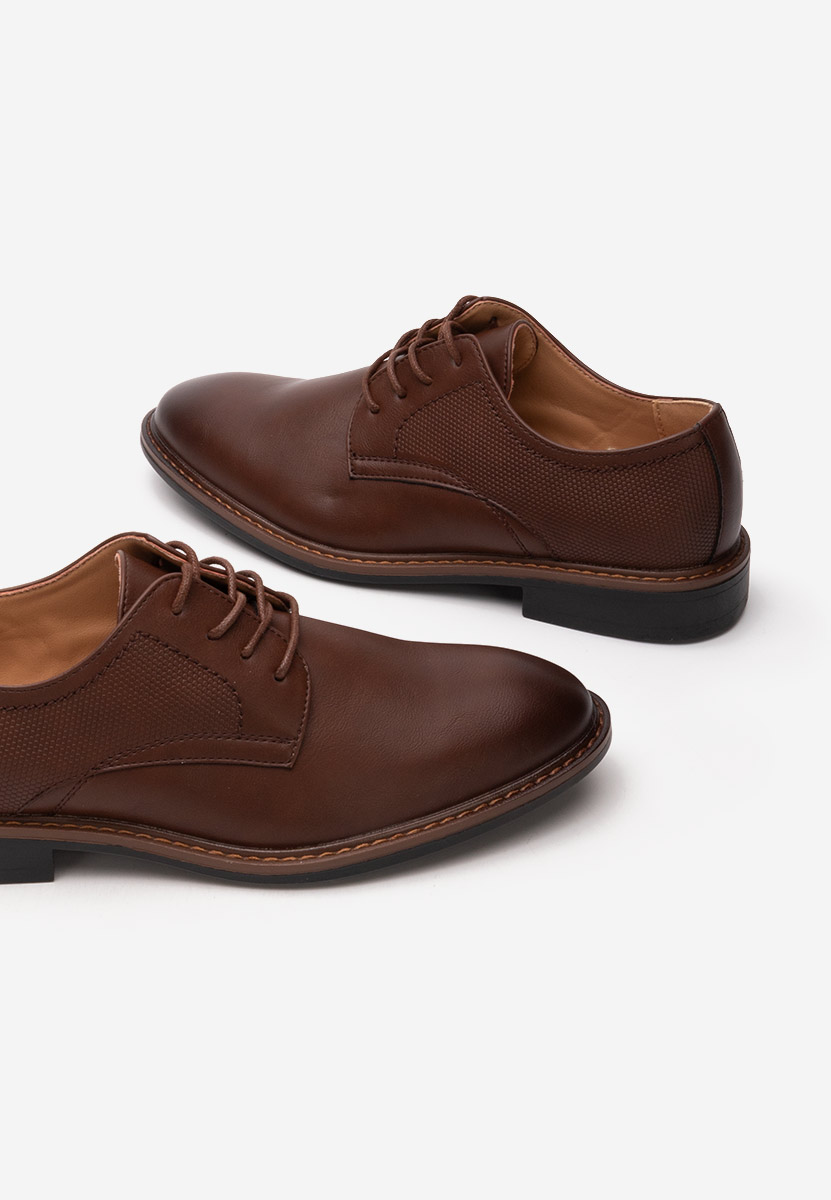 Hnedé pánská společenská obuv Benjamin