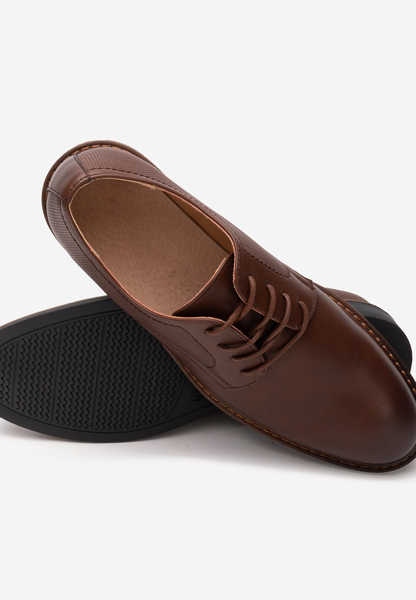 Hnedé pánská společenská obuv Benjamin