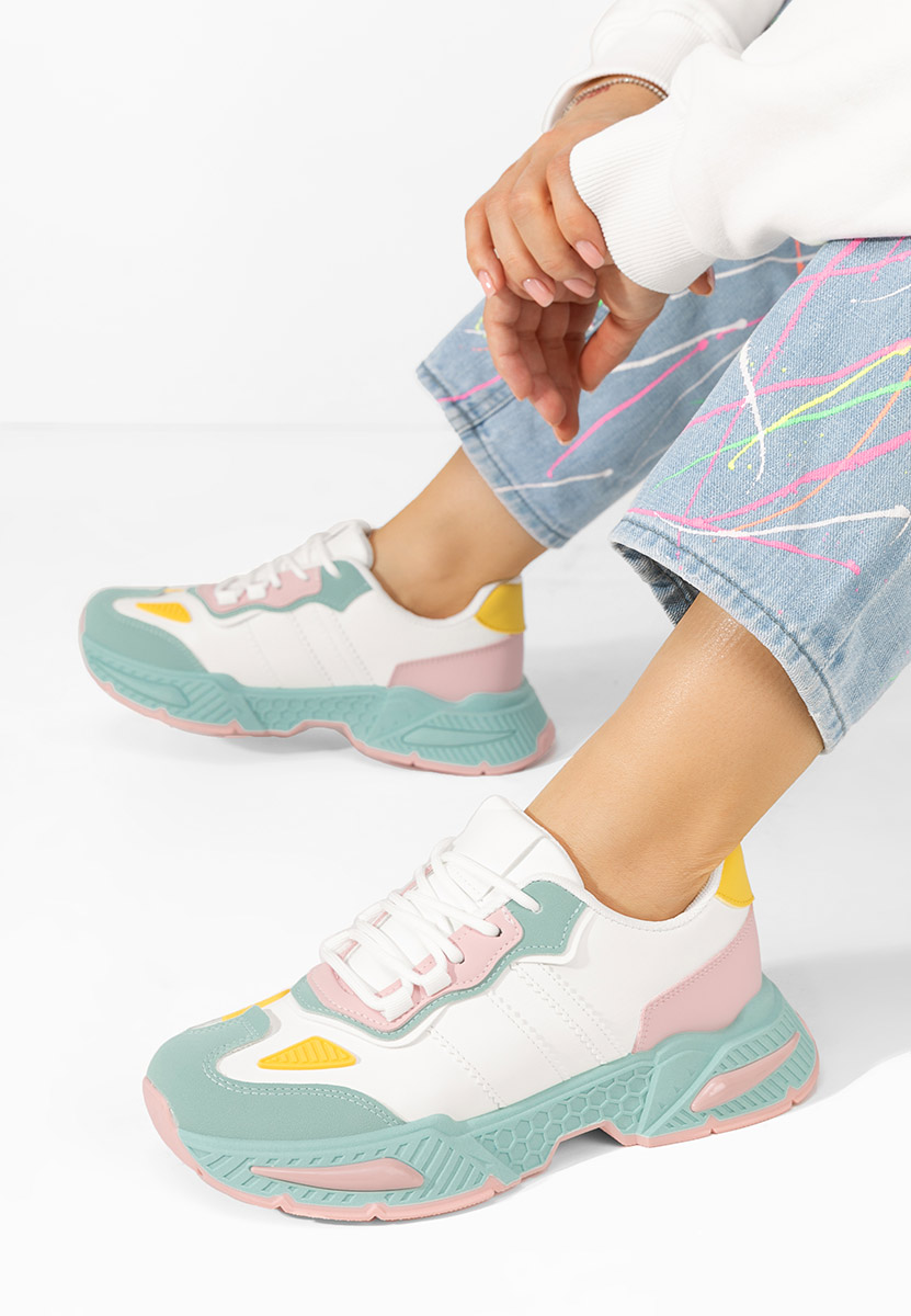 Viacfarebné dámské tenisky Elna