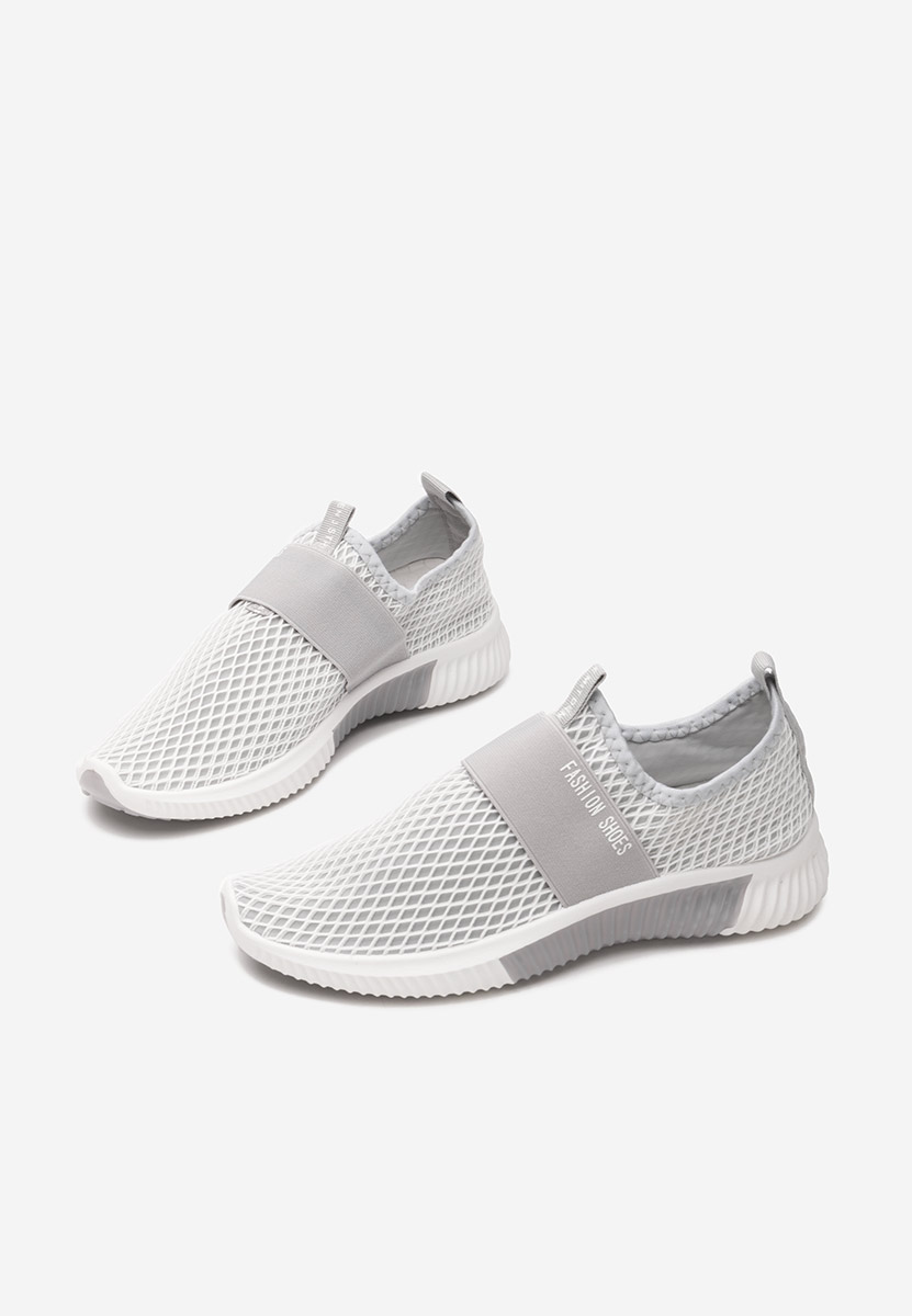 Šedé slip on tenisky Marilu