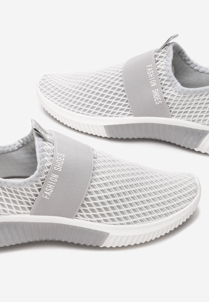 Šedé slip on tenisky Marilu