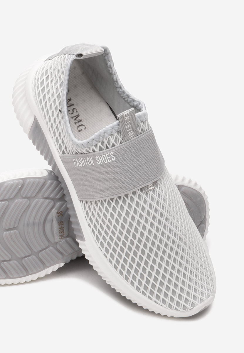 Šedé slip on tenisky Marilu