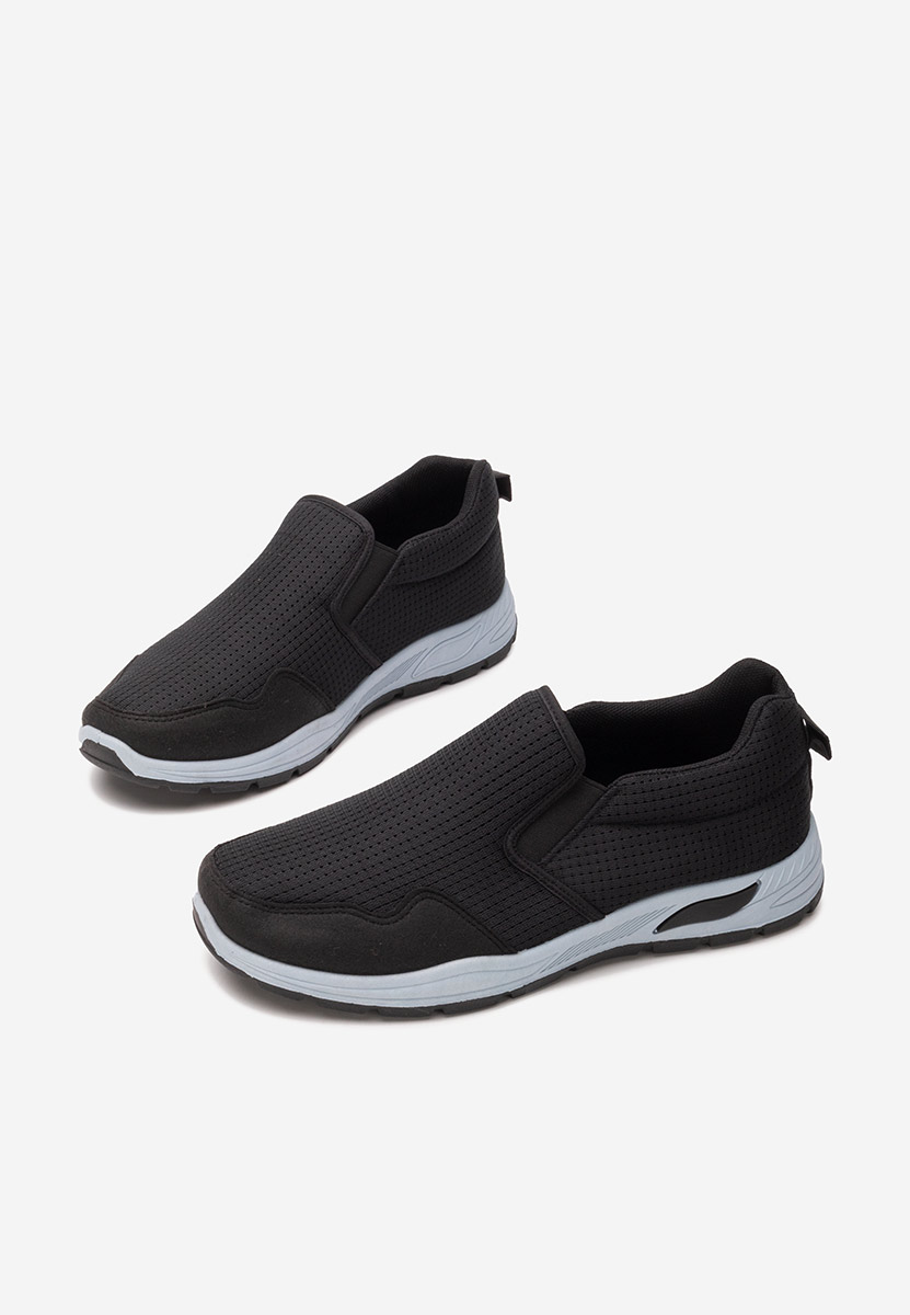 Černé pánské polobotky Robby