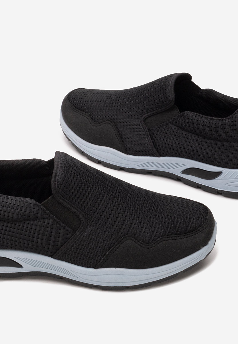 Černé pánské polobotky Robby