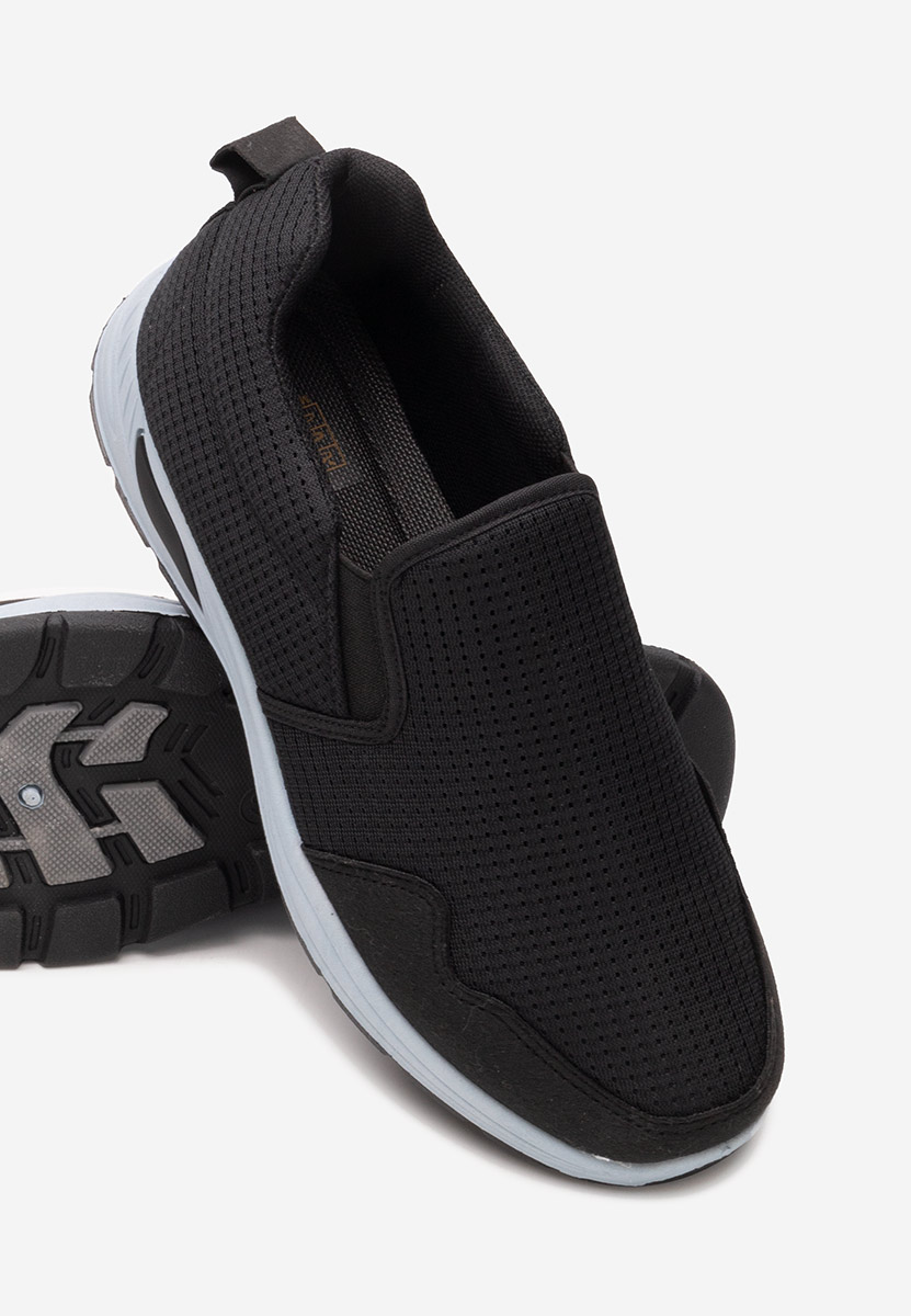 Černé pánské polobotky Robby