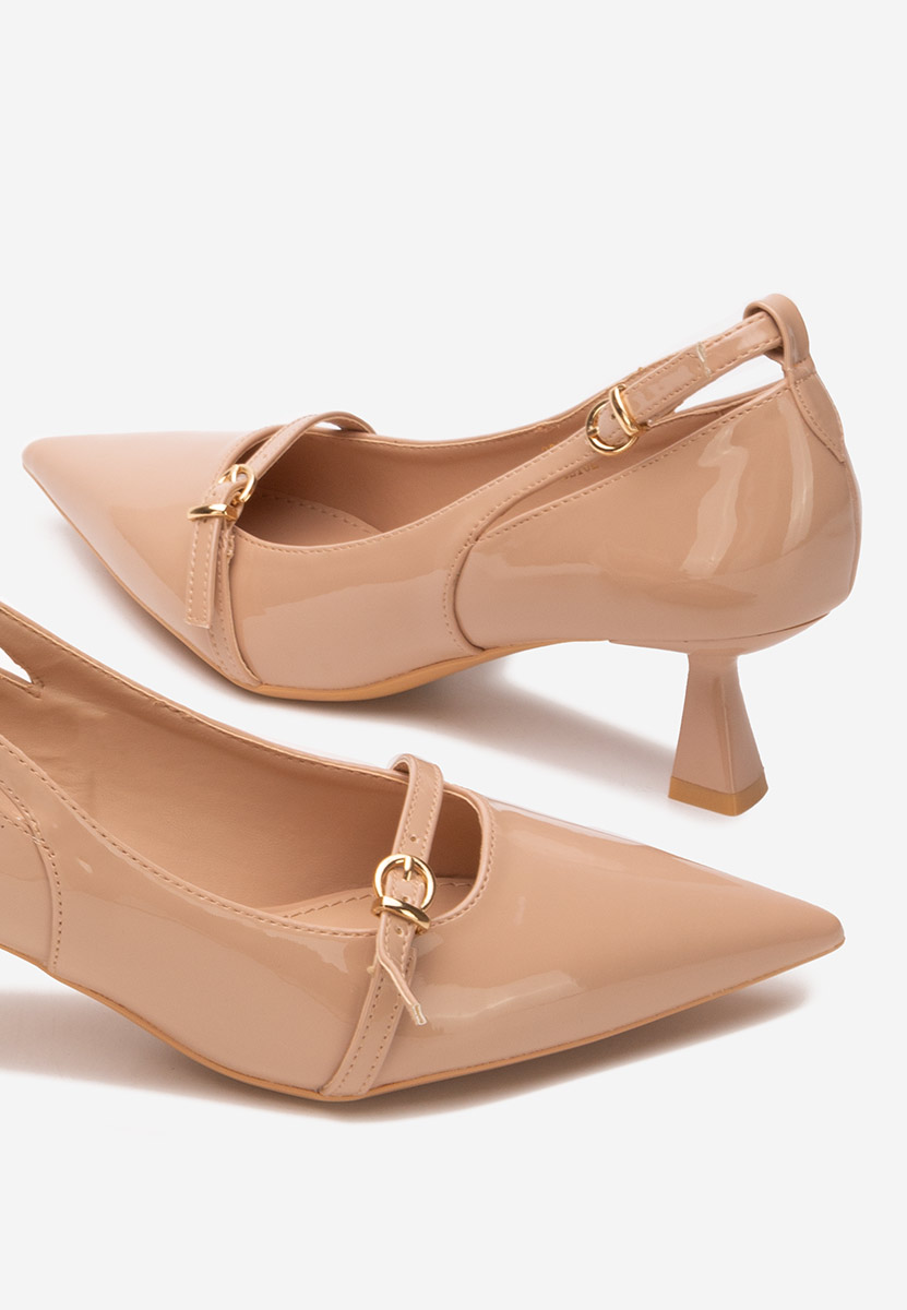 Béžové lodičky do špičky Surie