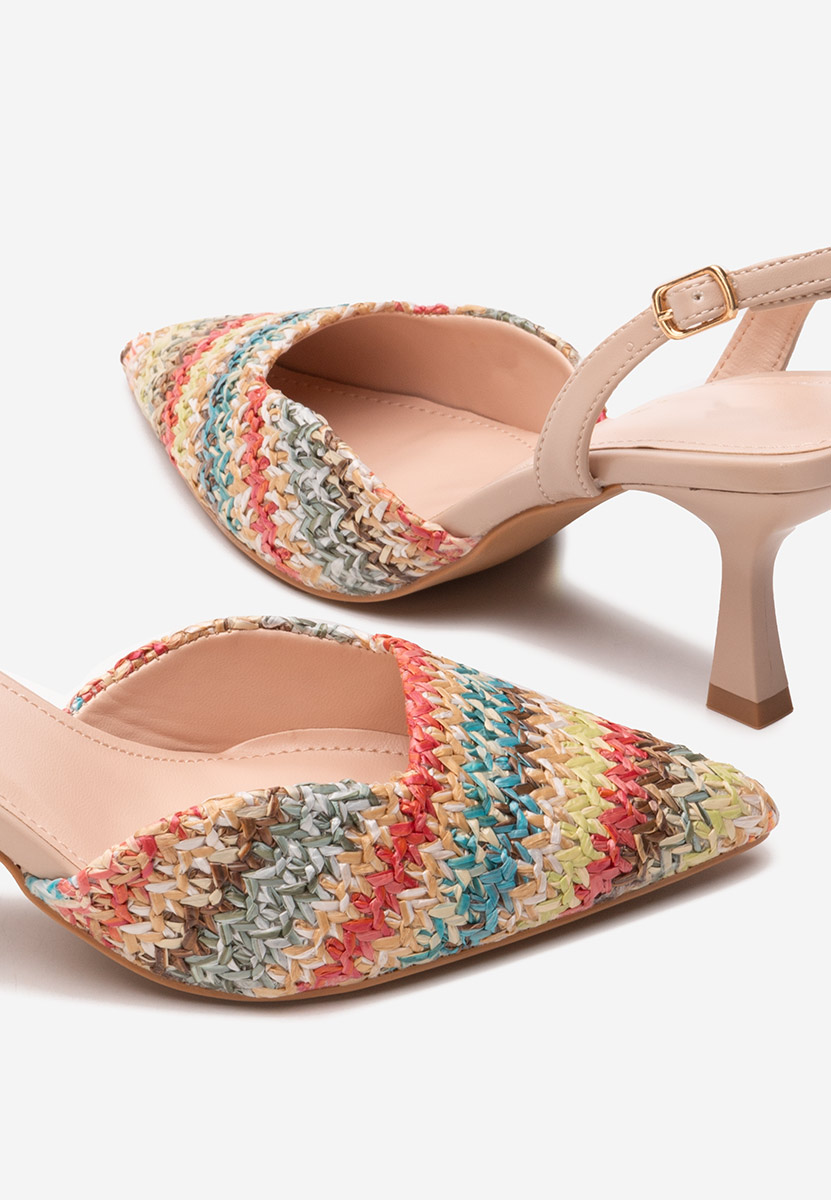 Viacfarebné lodičky do špičky Shemika