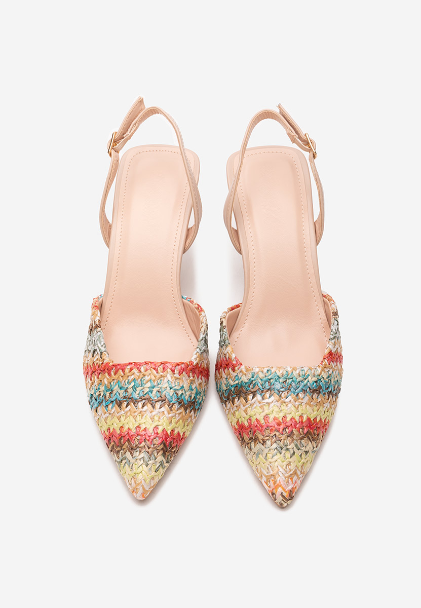 Viacfarebné lodičky do špičky Shemika