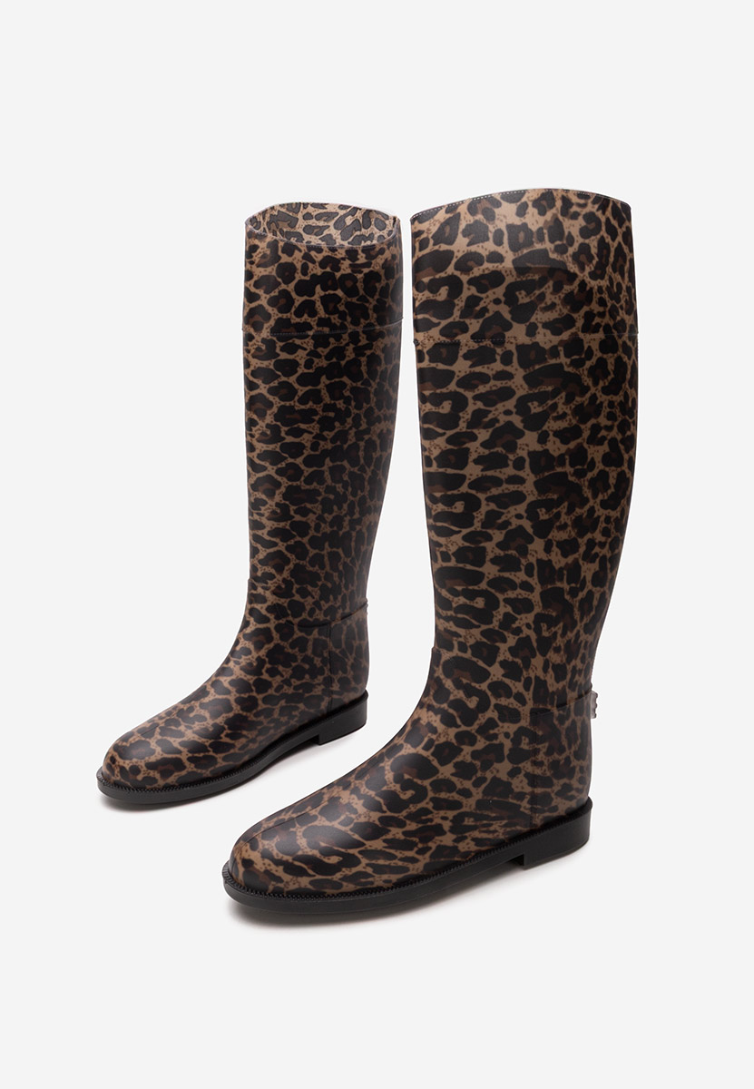 Leopardí dámske holínky Angelena