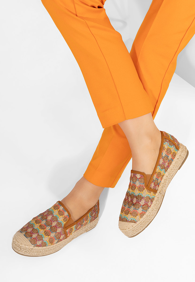 Levně Camelové dámské espadrilky Kymberly