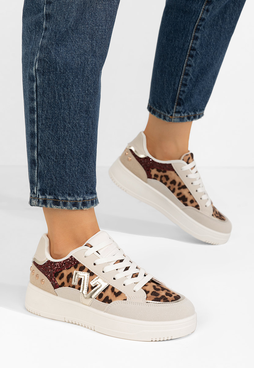 Leopardí dámské tenisky Taunya