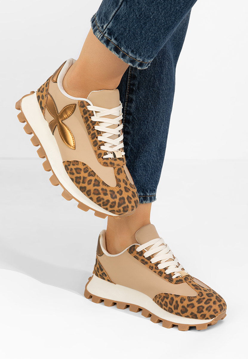 Leopardí dámské tenisky Dionne
