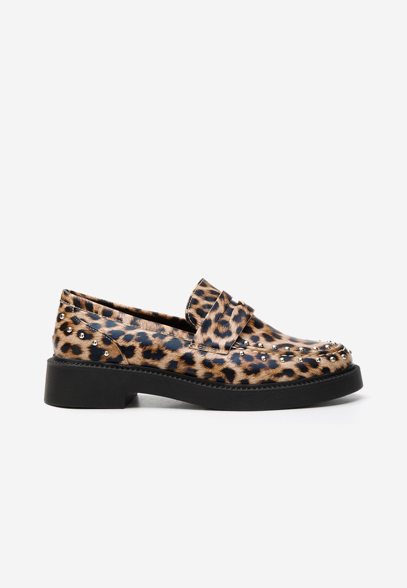 Leopardí dámské mokasíny Kristeen