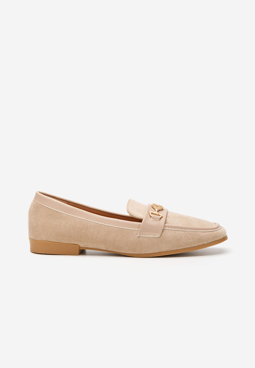Khaki dámské mokasíny Carroll