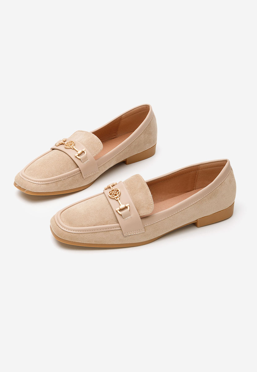 Khaki dámské mokasíny Carroll