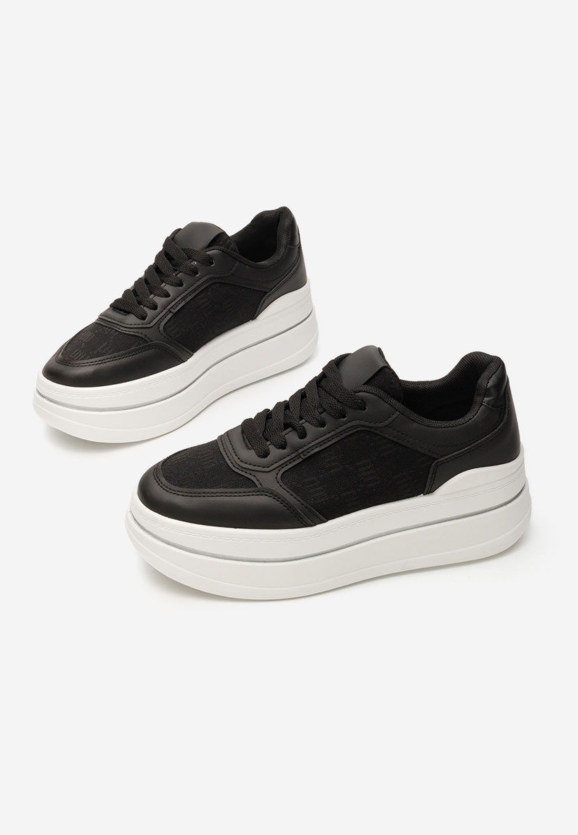 Černé dámské tenisky na platformě Elouisa