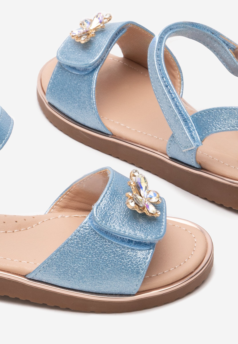 Modré dívčí sandály Zyppo