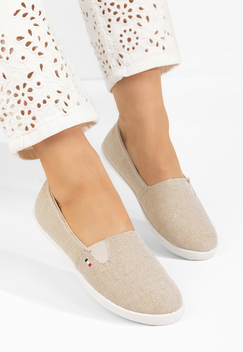 Béžové dámské espadrilky Maybelle