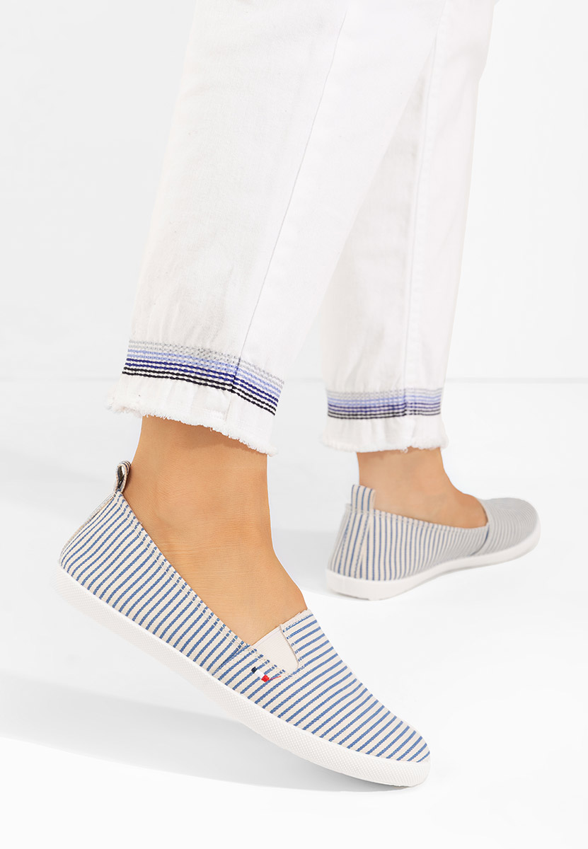Modré dámské espadrilky Brandusa