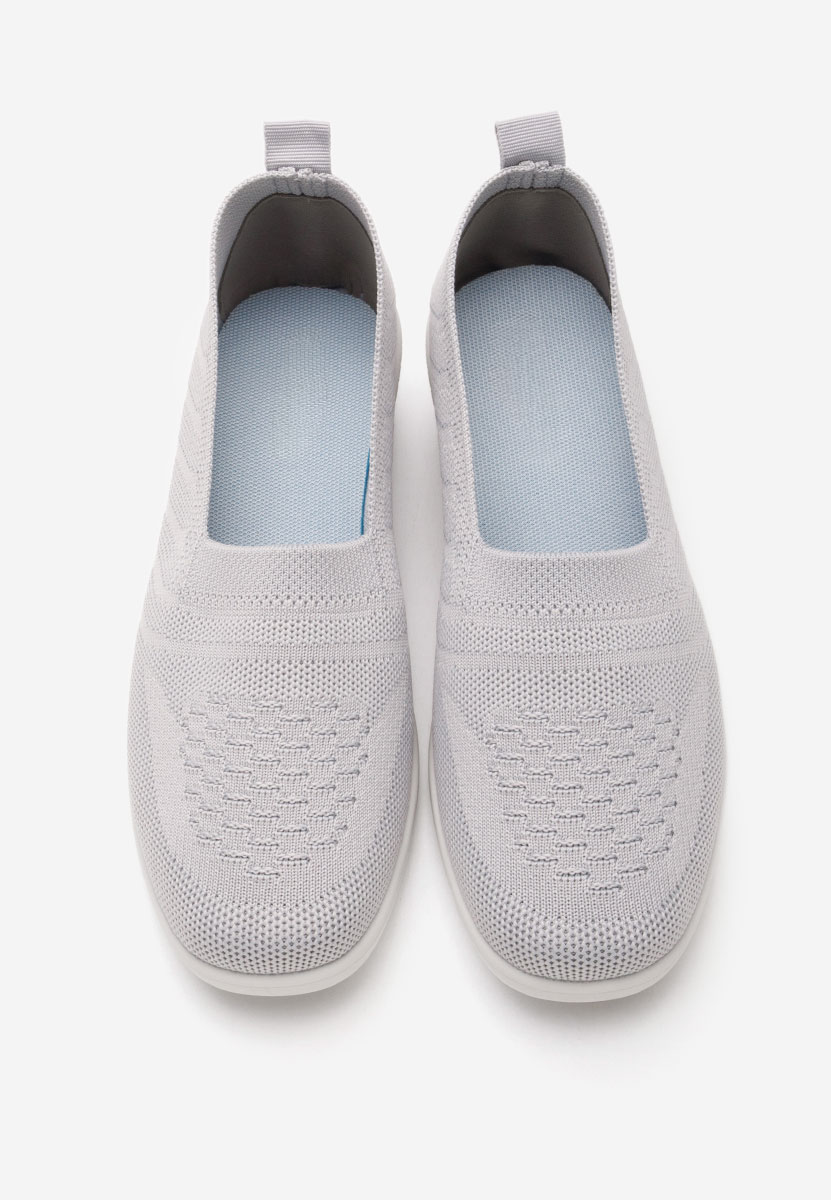 Šedé dámské polobotky Yadira