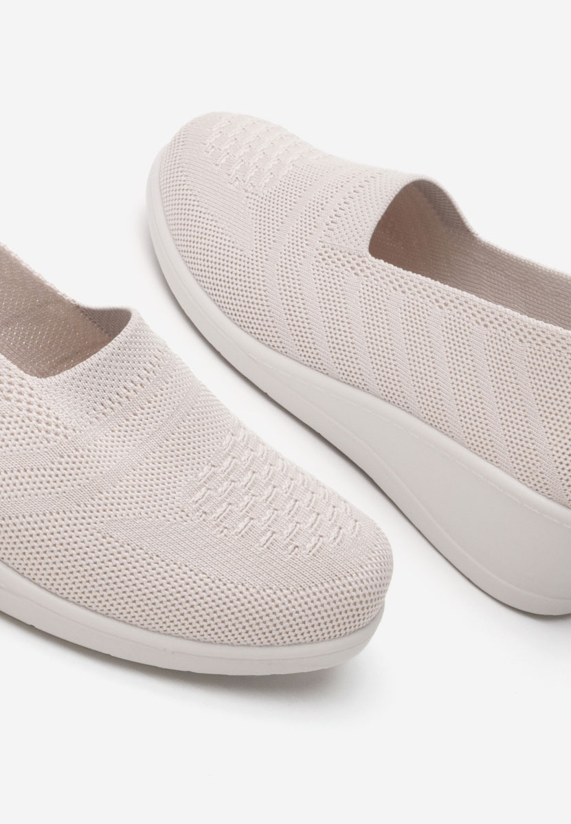 Béžové dámské polobotky Yadira