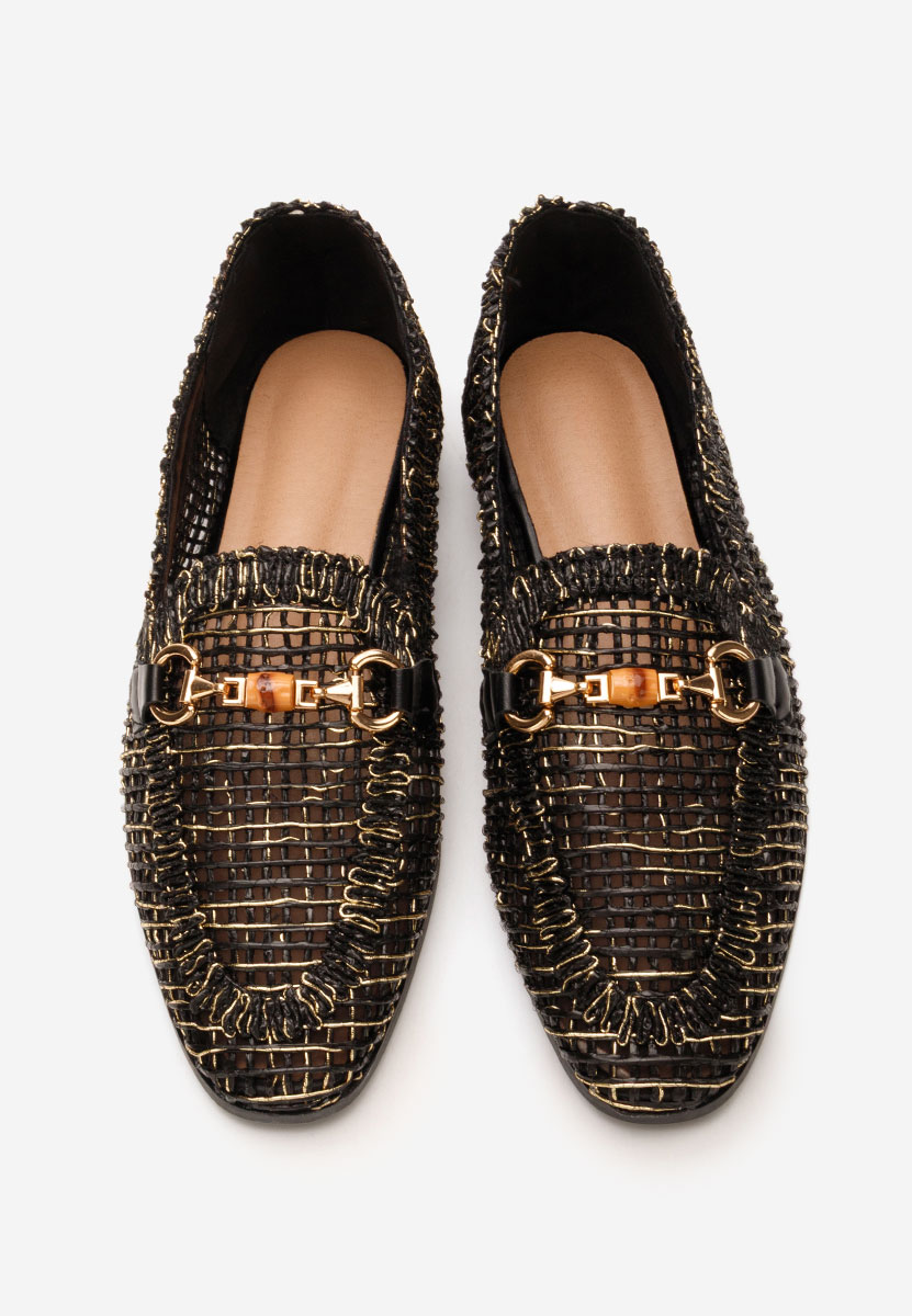 Černé dámské mokasíny Jayna