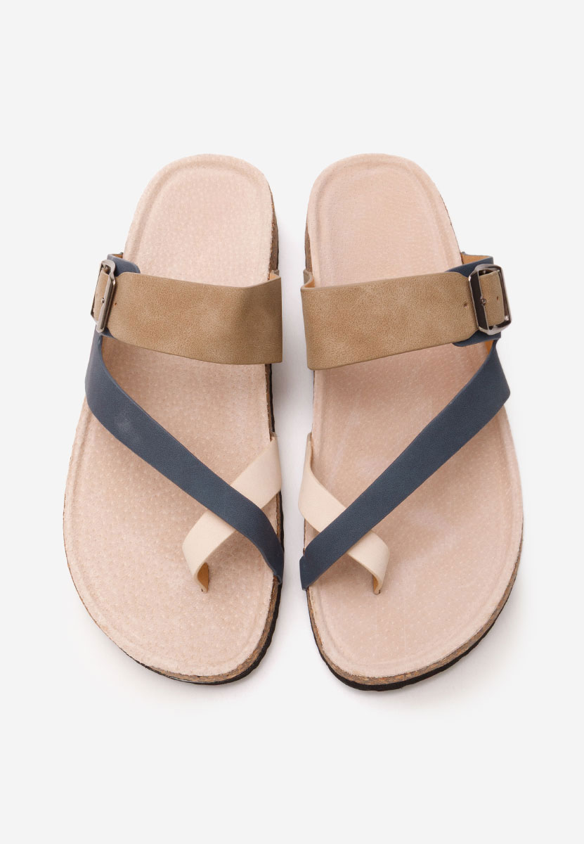 Viacfarebné dámské nazouváky Martyna