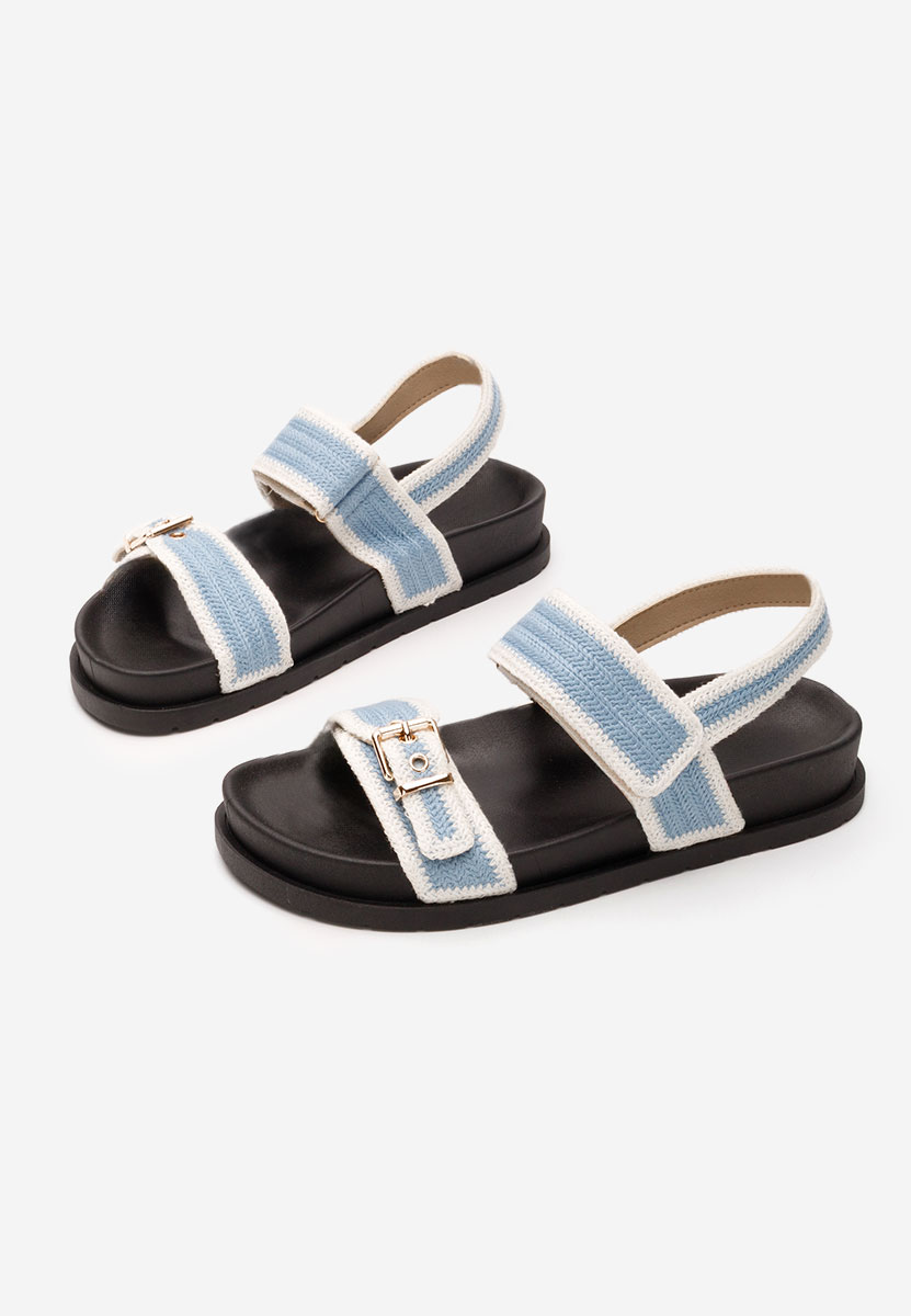 Modré dámské letní sandály Sharma