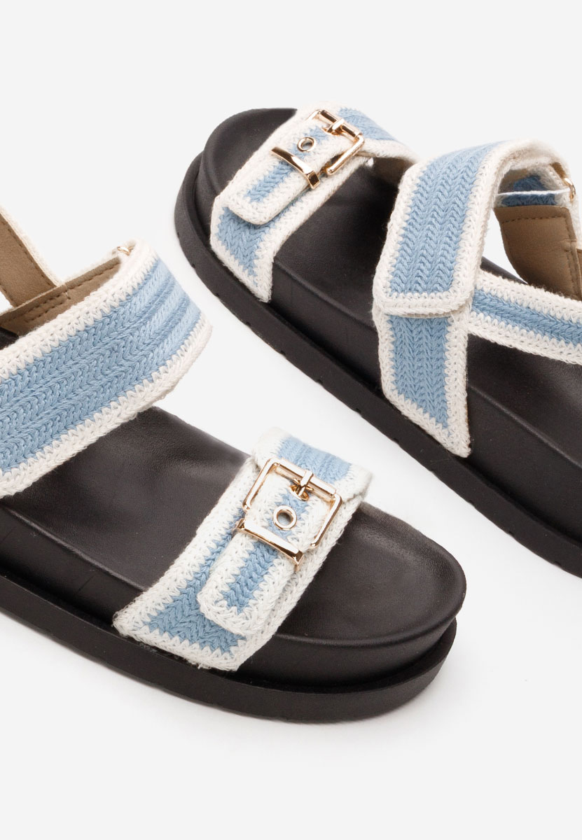 Modré dámské letní sandály Sharma